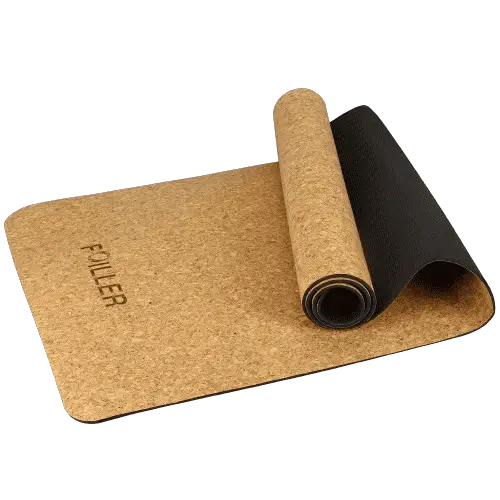 cork yoga mat
