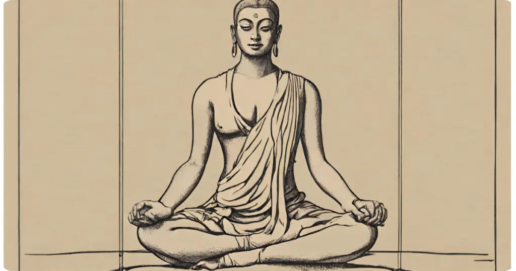 Lotus pose